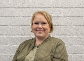 Portret van Margareth Munsters, Bestuurslid van Budoclub Beek en Donk